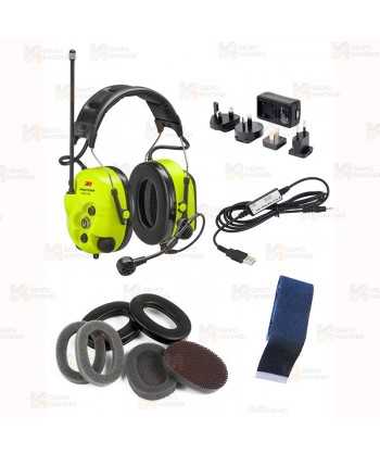 Orejeras PELTOR LiteCom Plus, 32 dB, PMR446 446 MHz, MT73H7A4410EU tipo diadema (SNR 31dB)