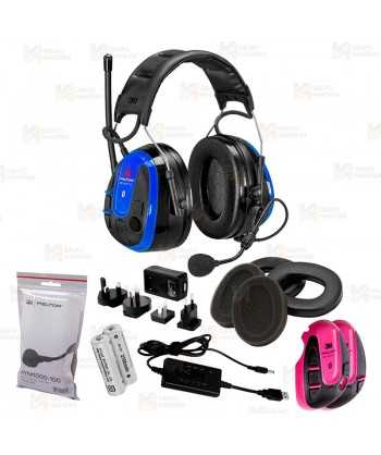 Orejeras PELTOR WS ALERT XPI, Bluetooth®, aplicación móvil, MRX21A3WS6-ACK tipo diadema (SNR 32dB)