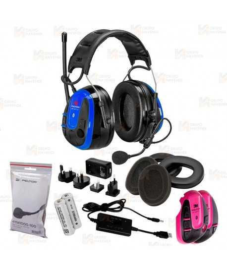 Orejeras PELTOR WS ALERT XPI, Bluetooth®, aplicación móvil, MRX21A3WS6-ACK tipo diadema (SNR 32dB)