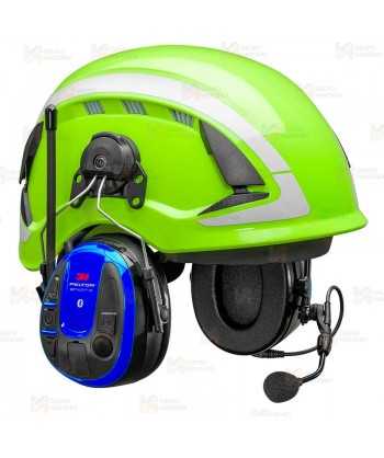 Orejeras PELTOR WS ALERT XPI, Bluetooth®, aplicación móvil, MRX21P3E3WS6 para casco (SNR 30dB)