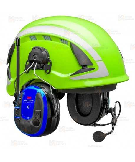 Orejeras PELTOR WS ALERT XPI, Bluetooth®, aplicación móvil, MRX21P3E3WS6 para casco (SNR 30dB)