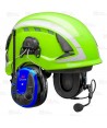 Orejeras PELTOR WS ALERT XPI, Bluetooth®, aplicación móvil, MRX21P3E3WS6 para casco (SNR 30dB)