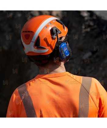 Orejeras PELTOR WS ALERT XPI, Bluetooth®, aplicación móvil, MRX21P3E3WS6 para casco (SNR 30dB)