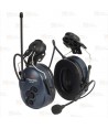Orejeras 3M WS LiteCom PMR446 MHz, MT53H7P3E4400-EU, para casco (SNR 33dB)