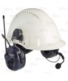 Orejeras 3M WS LiteCom PMR446 MHz, MT53H7P3E4400-EU, para casco (SNR 33dB)