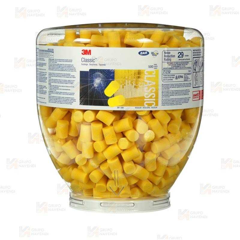 Botella de recarga para tapones desechables 3M E-A-R PP-01-001 500 pares (SNR 28dB)