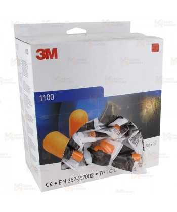Tapones desechables 3M PP-01-002, sin cordón, 250 pares (SNR 37dB)