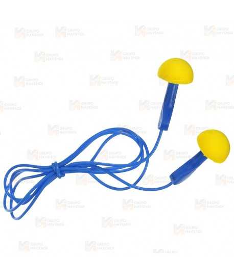 Tapones E-A-R™ Express EX-01-001 semi-insertos con cordón (SNR 28dB)