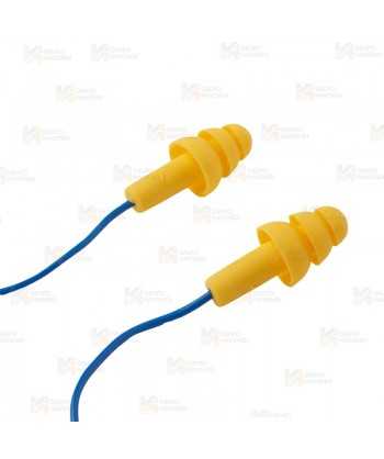 Tapones reutilizables E-A-R UltraFit UF-01-020 con cordón  (SNR 29dB)