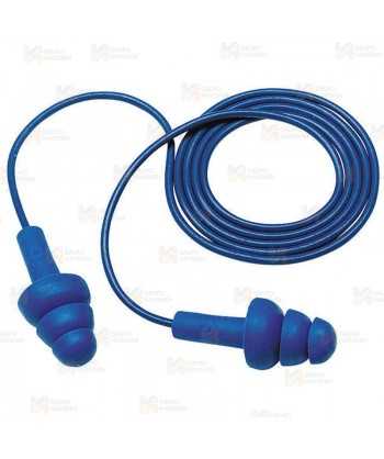 Tapones reutilizables E-A-R Tracer con cordón y detectables (SNR 29dB)