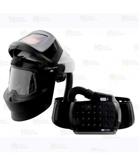 Equipo de respiración motorizado 3M Adflo con pantalla de soldadura 3M™ Speedglas™ 9100 MP-Lite, sin filtro de soldadura