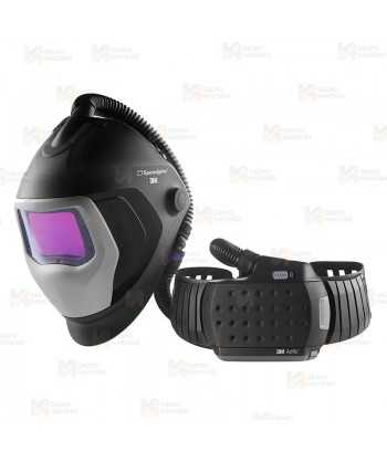 Equipo de respiración motorizado 3M Adflo 9100-Air con pantalla de soldadura, con filtro de soldadura 9100XXi, 567726