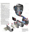 Equipo de respiración motorizado 3M Adflo con batería estándar