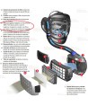 Filtro de gases 3M™ Adflo™, A1B1E1
