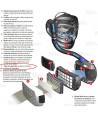 Tubo autoajustable QRS largo para equipo de respiración Adflo™