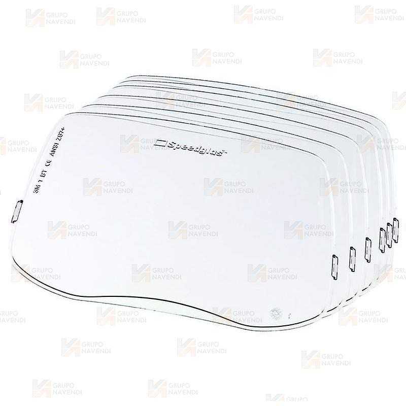 Placa de protección exterior 3M™ Speedglas™ para pantallas 9100