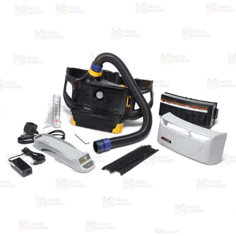 Equipo de respiración motorizado 3M Versaflo TR-819E para zonas ATEX