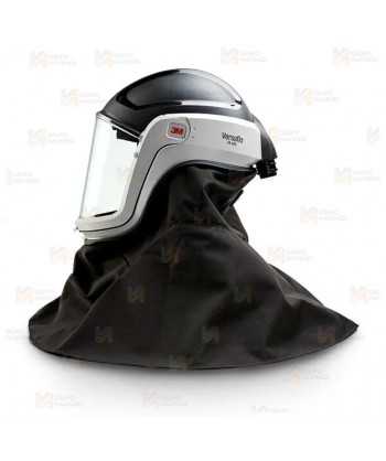 Casco 3M Versaflo con cubrehombros de alta durabilidad M-406