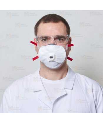 Mascarilla 3M 8835+ con válvula para partículas, FFP3 NR D (Pack 5)