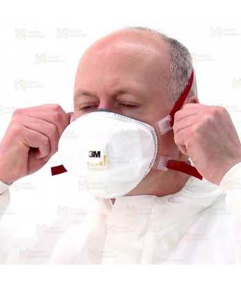Mascarilla 3M 8835+ con válvula para partículas, FFP3 NR D (Pack 5)
