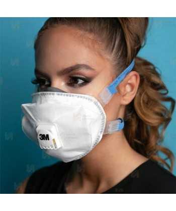 Mascarilla 3M 8825+ con válvula para partículas, FFP2 NR D