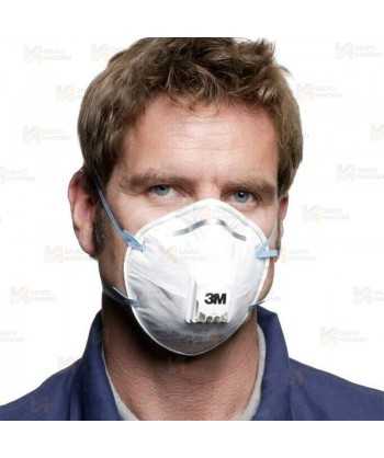 Mascarilla 3M 8822 con válvula para partículas, FFP2 NR D
