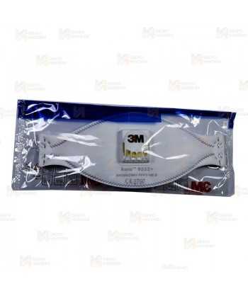 Mascarilla plegable con válvula, FFP3 3M™ Aura™ 9332+ NR D