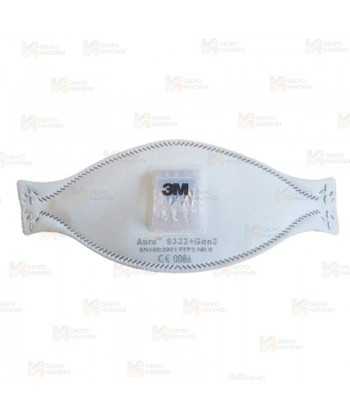 Mascarilla plegable con válvula, FFP3 NR D 3M™ Aura™ 9332+ GEN3