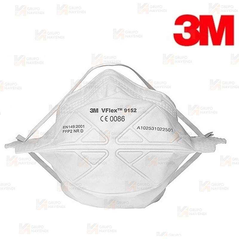 Mascarilla plegable sin válvula FFP2 NR D 3M™ VFlex™ 9152E