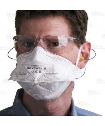 Mascarilla plegable sin válvula FFP2 NR D 3M™ VFlex™ 9152E
