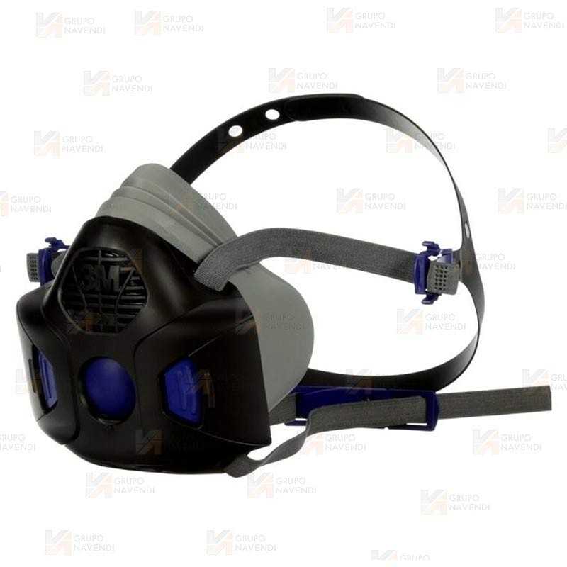 Semimáscara antigás 3M™ Secure Click™ HF-801SD