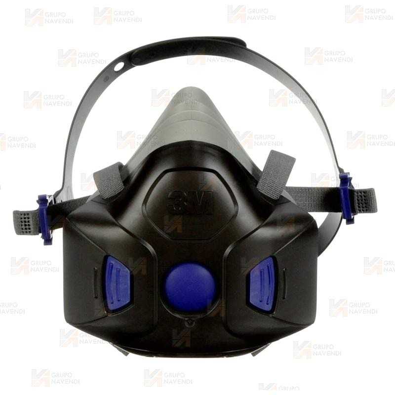 Semimáscara de silicona 3M™ Secure Click™ HF-800
