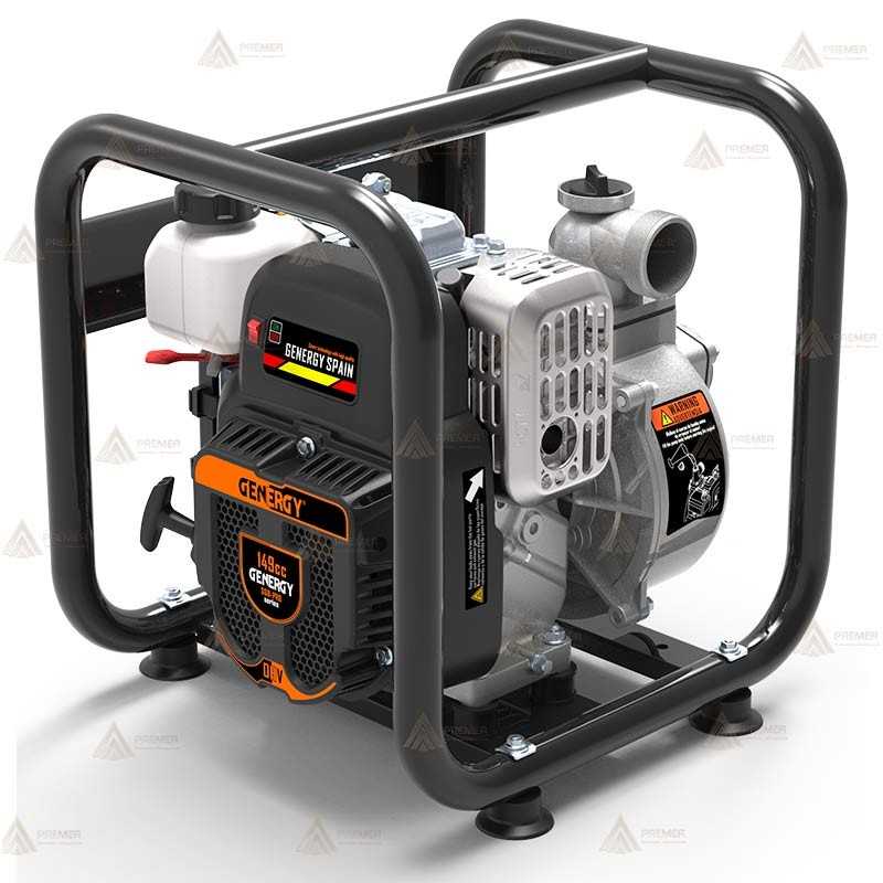 Motobomba portatil para aguas limpias (35.000 l/h) 28 metros