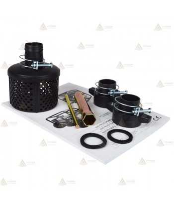 Motobomba portatil para aguas limpias (35.000 l/h) 28 metros