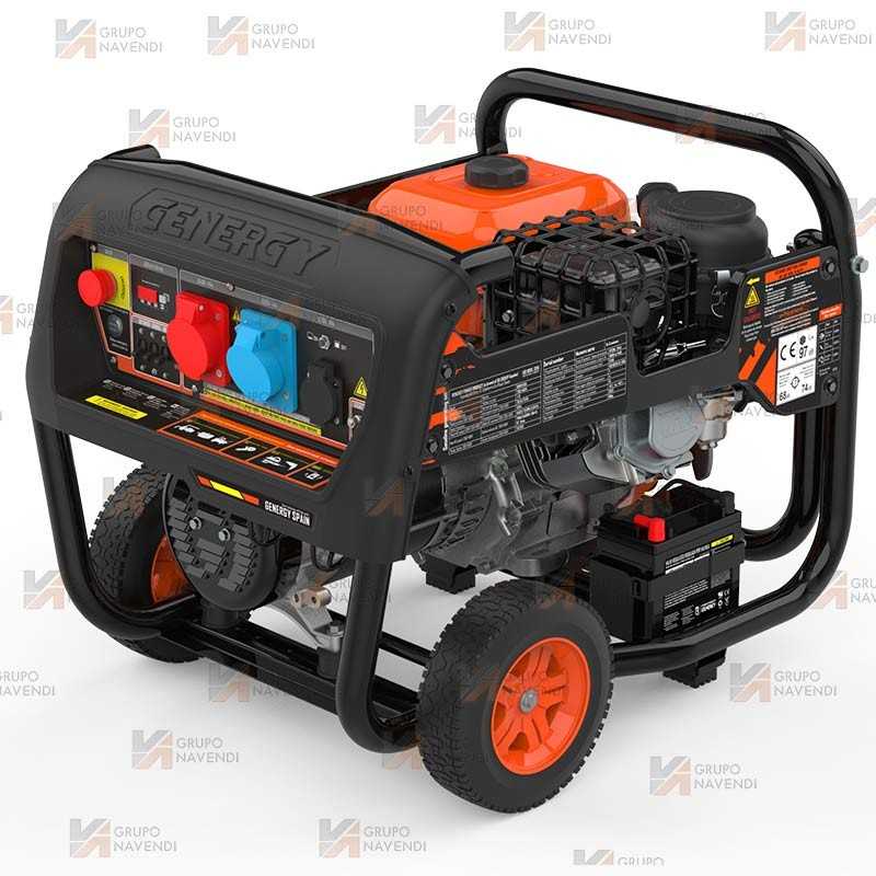 Generador SVR trifásico a gasolina 4T (10kVA / 8.000W)