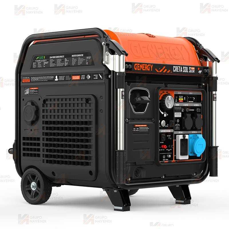 Grupo Electrógeno Silencioso Inverter Creta SOL Silent 7.5kW