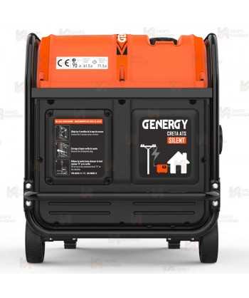 Generador Inverter Silent a gasolina 4T (230V / 7.500W) con arranque automático por fallo en la red
