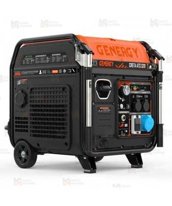 Generador Inverter Silent a gasolina 4T (230V / 7.500W) con arranque automático por fallo en la red