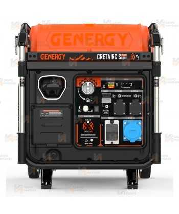 Grupo Electrógeno Silencioso Inverter Creta Silent 7.5kW con control remoto