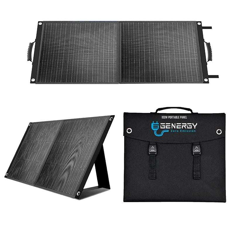 Panel solar plegable y portátil GZE-100W