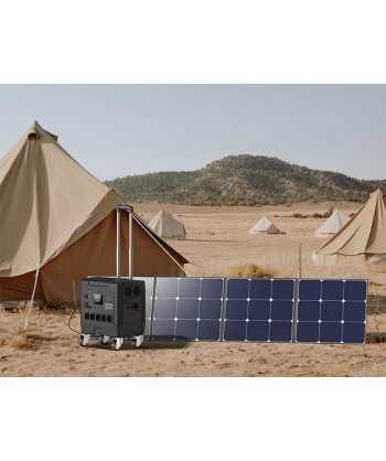 Panel solar plegable y portátil GZE-200W