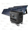 Panel solar plegable y portátil GZE-200W