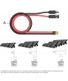 Cable para la conexión entre el panel solar y la estación de energía