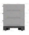 Base con ruedas para baterías LFP5120WH e inversores solares Genergy