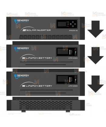 Kit solar completo Genergy GZE-10252 de 10240Wh/5200W