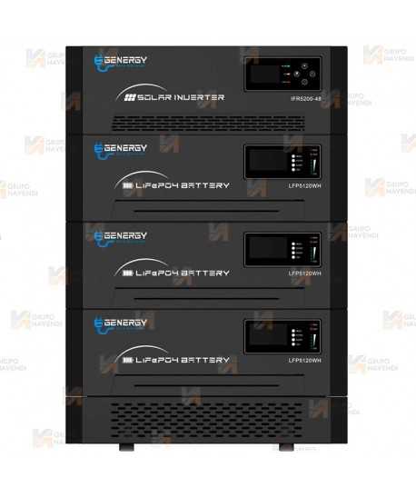 Kit solar completo Genergy GZE-15352 de 15360Wh/5200W