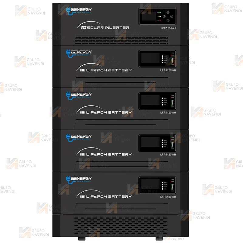 Kit solar completo Genergy GZE-20452 de 20480Wh/5200W