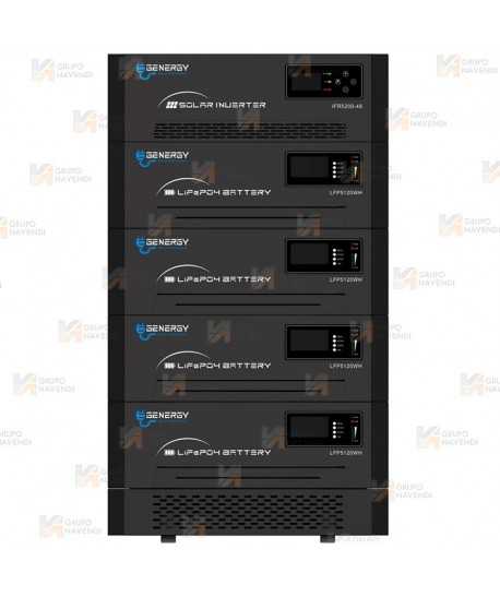 Kit solar completo Genergy GZE-20452 de 20480Wh/5200W