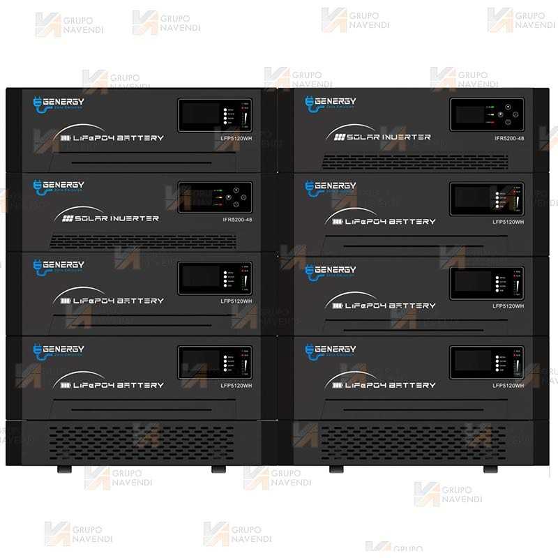 Kit solar completo Genergy GZE-35852 de 35840Wh/5200W