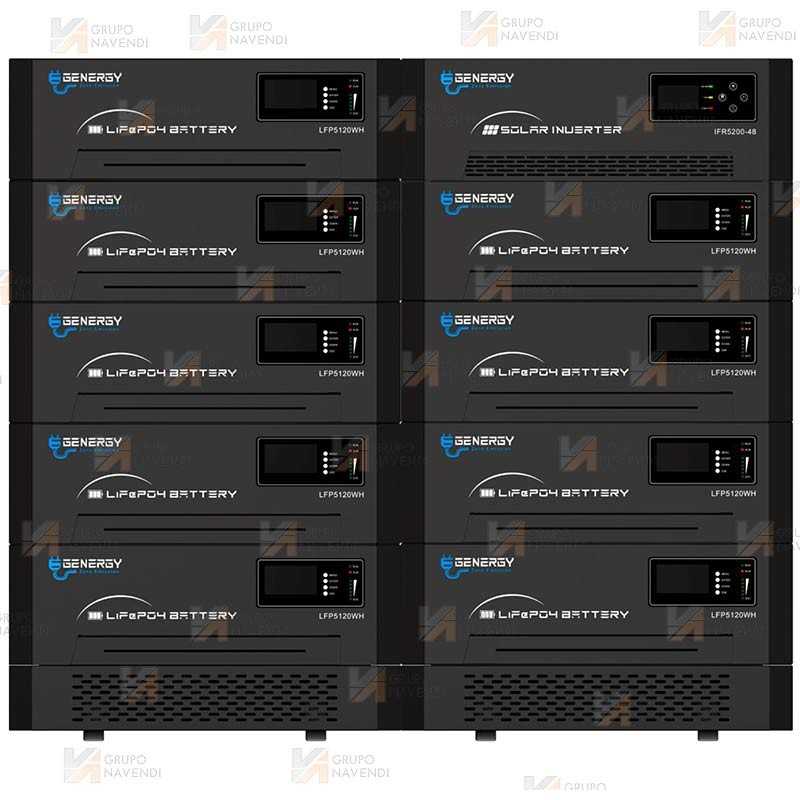 Kit solar completo Genergy GZE-46052 de 46080Wh/5200W